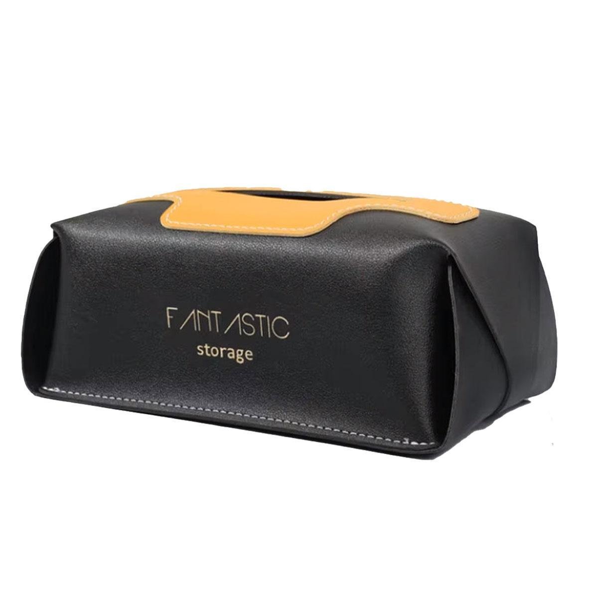 Салфетница из экокожи HP-3-210B 21х12х8 см Черный (A-033510) Салфетница из экокожи HP-3-210B 21х12х8 см Черный (A-033510)