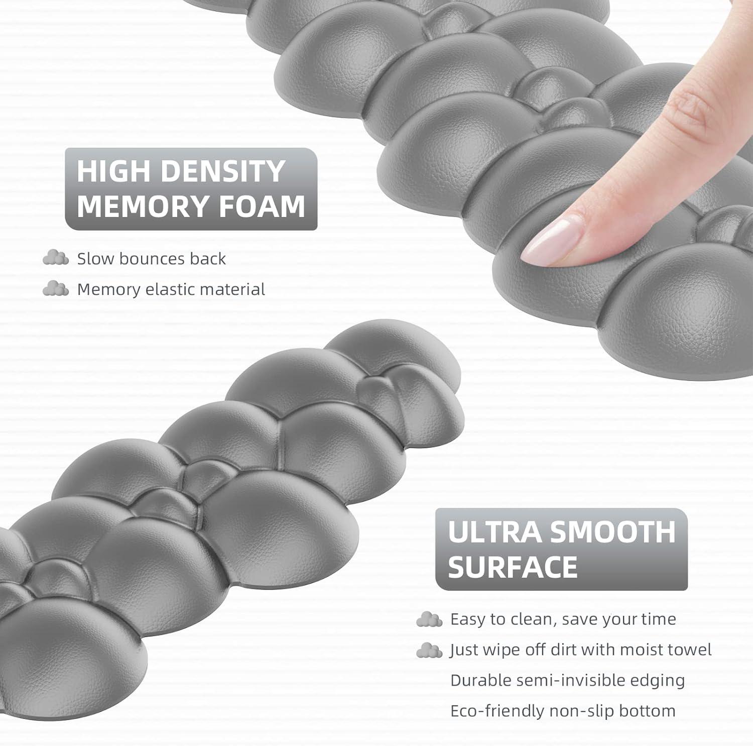 Подставка под запястье для клавиатуры Bubbles Grey - фото 13 Подставка под запястье для клавиатуры Bubbles Grey - фото 13