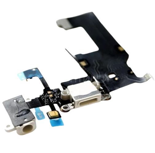 Шлейф Flat Cable основной зарядки для Iphone 5 белый (000018982)