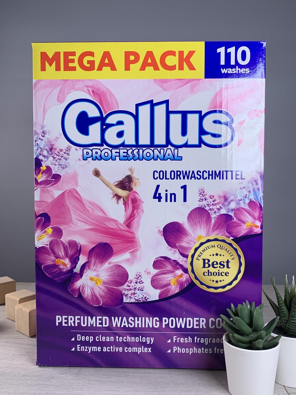 Порошок для стирки в коробке Gallus Color 6,05 кг 110 стирок (1883021111)