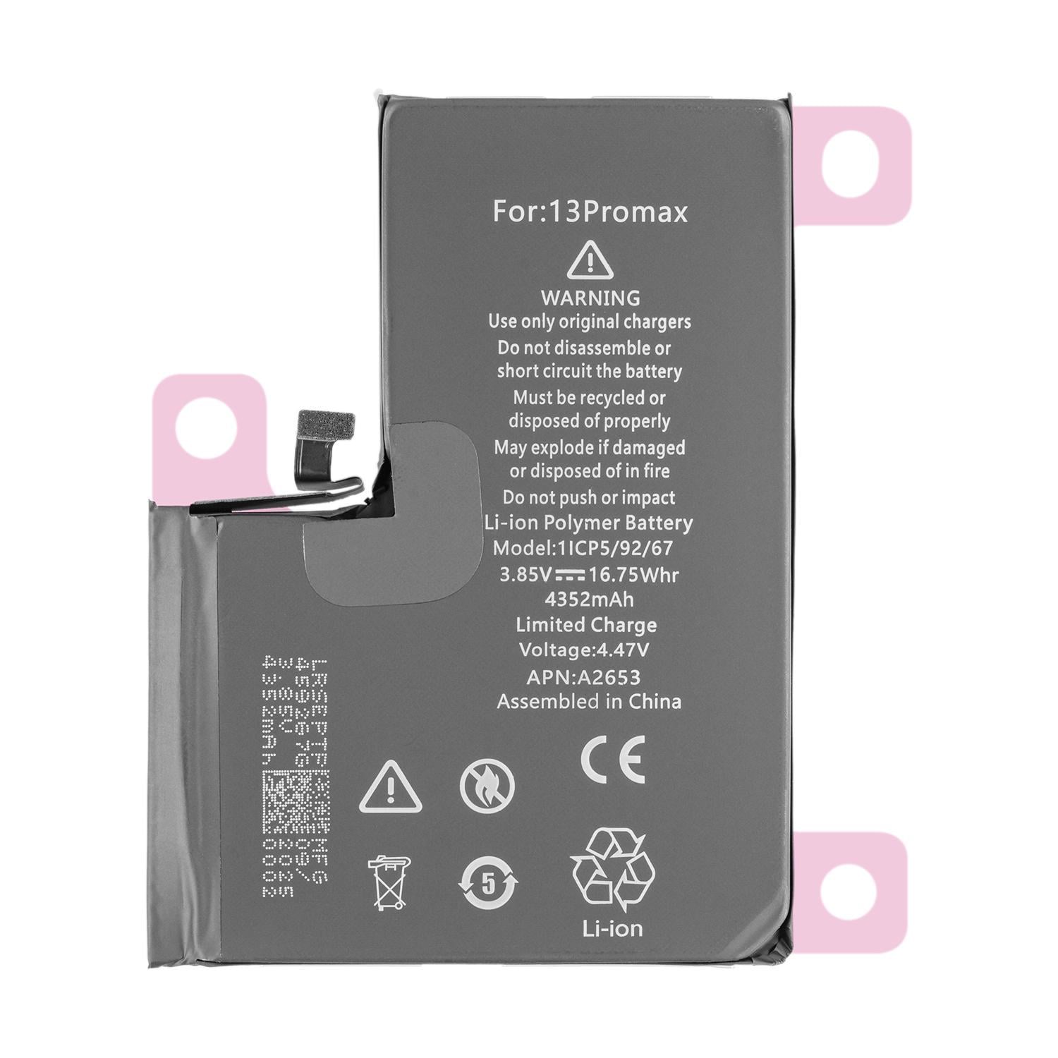 Аккумулятор Tianyi для iPhone 13 Pro Max 4700mAh не контроллер (000568992) Аккумулятор Tianyi для iPhone 13 Pro Max 4700mAh не контроллер (000568992)
