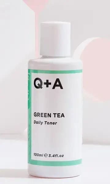 Тонер успокаивающий для лица Q+A Green Tea Daily Toner 100 мл (10375809) - фото 2