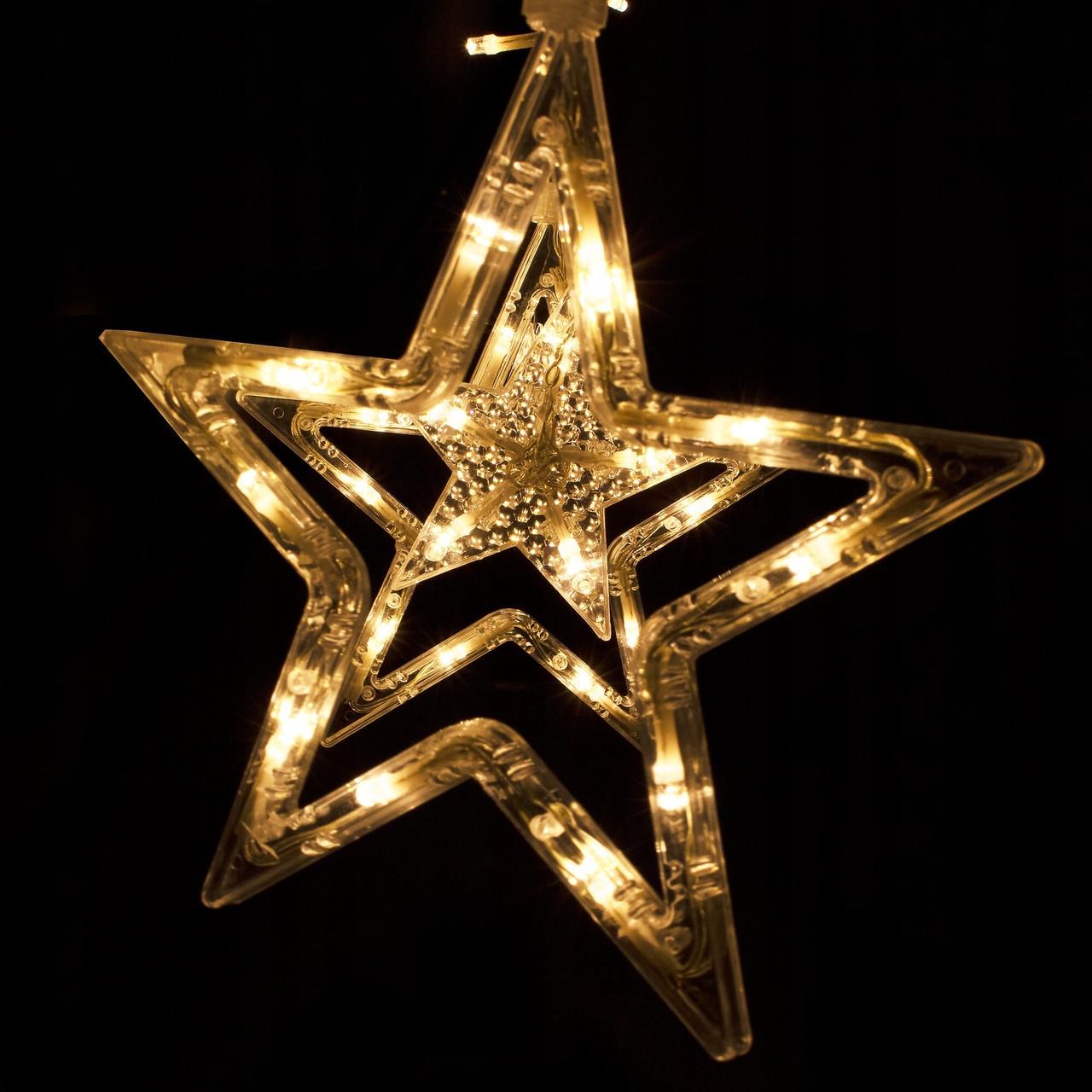 Гірлянда-бахрома вулична Springos 2 м 138 LED Warm White (CL4012 s-vida L) - фото 2