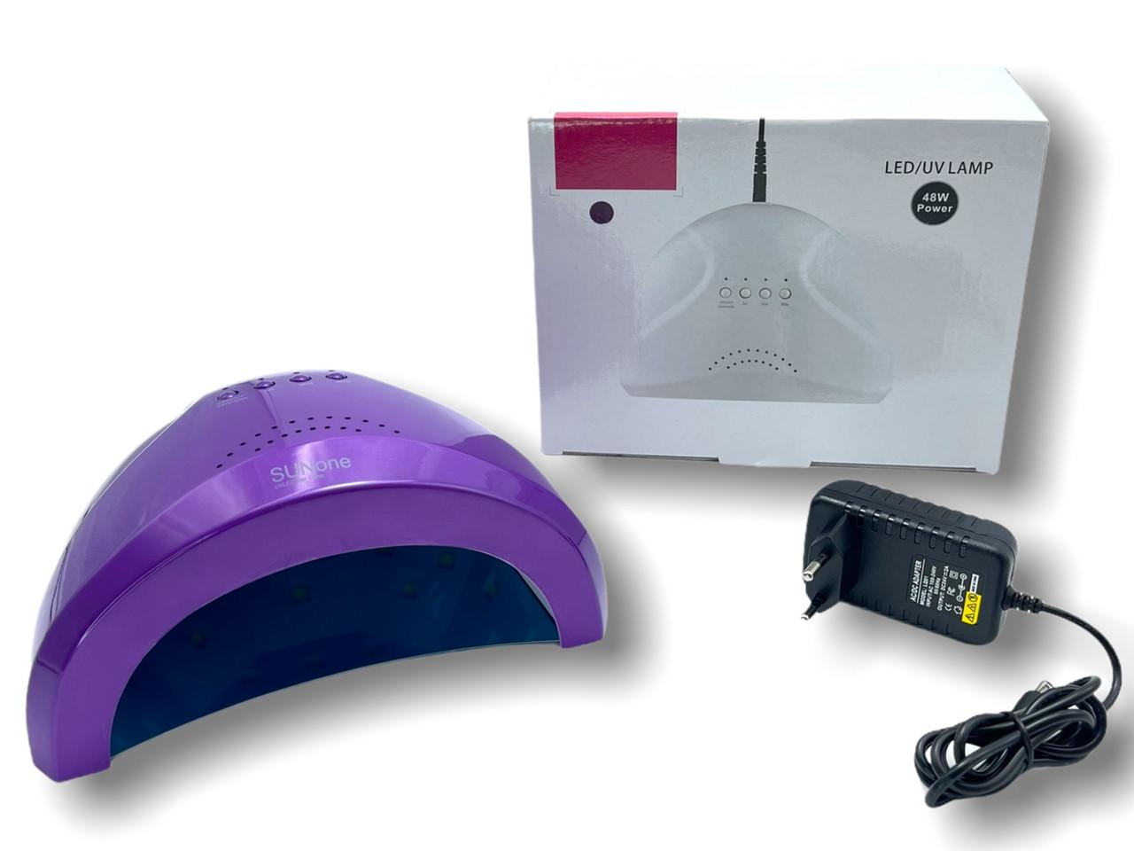 Лампа UV/LED SUNone для полимеризации гель-лака 48 Вт Фиолетовый