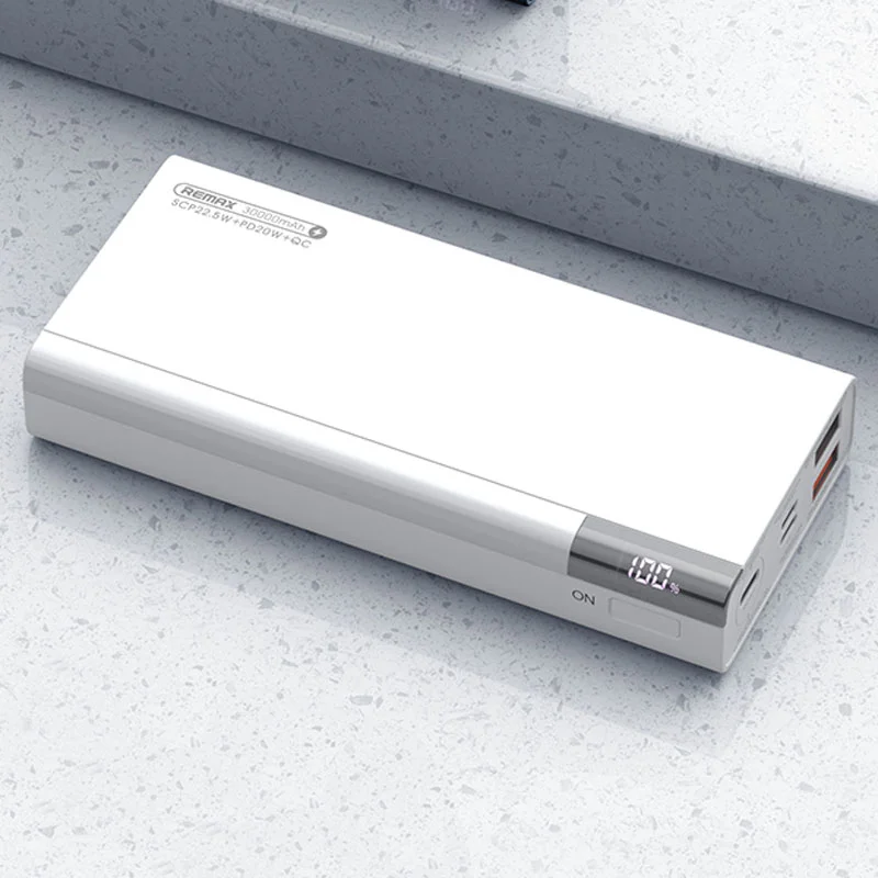 Зарядное устройство портативное Remax RPP-108 Riji 20000 mAh - фото 3