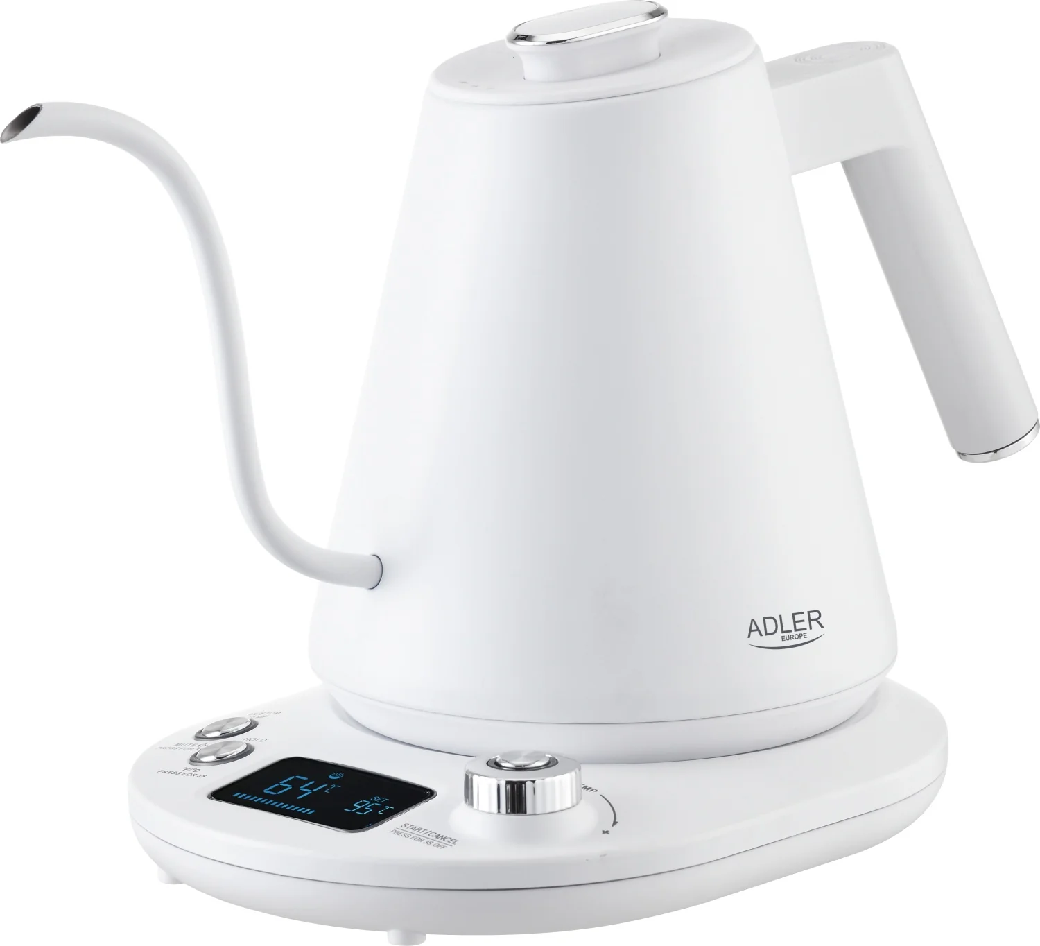 Електрочайник Adler AD 1349 White 1L з LED-дисплеєм (id_2152) Електрочайник Adler AD 1349 White 1L з LED-дисплеєм (id_2152)