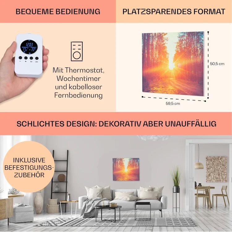 Обогреватель KLARSTEIN Wonderwall Air Art Infinite (10035171) - фото 4 Обогреватель KLARSTEIN Wonderwall Air Art Infinite (10035171) - фото 4