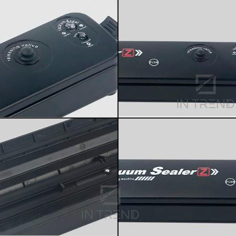 Вакууматор домашній із 5 пакетами Чорний (8164) - фото 4 Вакууматор домашній із 5 пакетами Чорний (8164) - фото 4