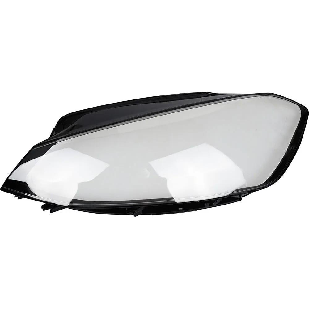 Скло фари Volkswagen Golf 7.5 2016-2020 рест ліве (VW-glass-62L)
