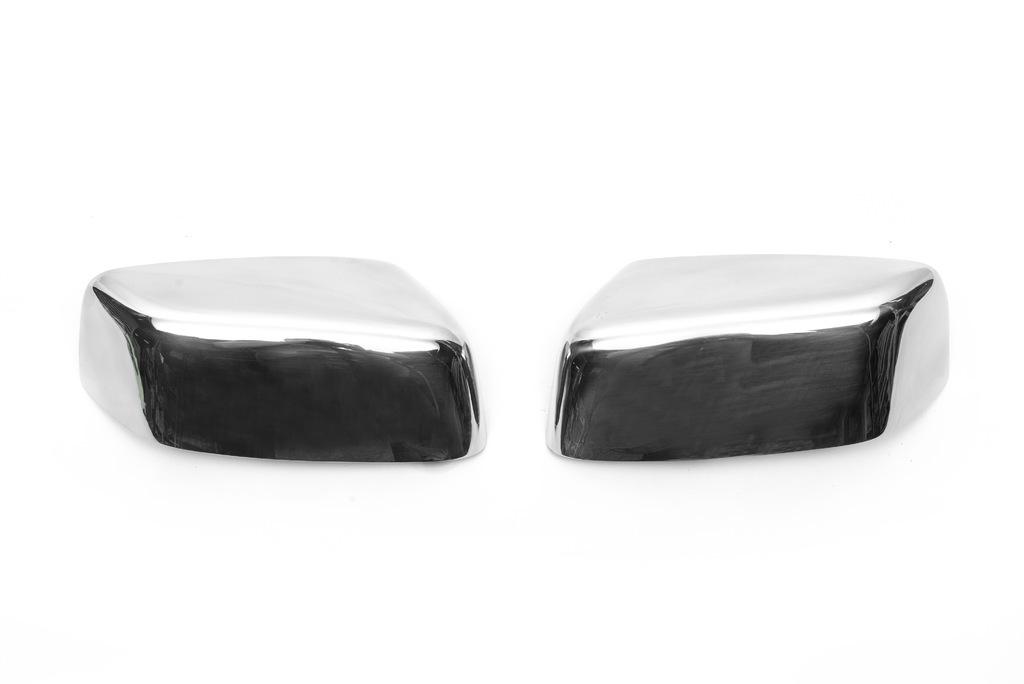 Накладки на зеркала Carmos для Jeep Cherokee/Liberty 2007-2013 гг. нержавеющая сталь Хром