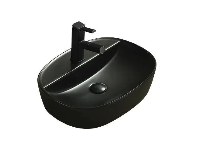 Умывальник Mexen Iris 50x38 см Black Mat (21995085)