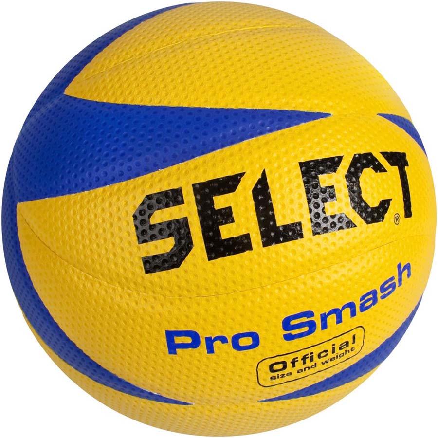 М'яч волейбольний Select Pro Smash Volley №5 Жовто-синій - фото 1