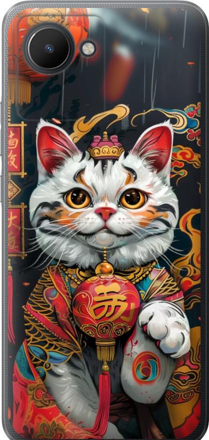 Чехол на Realme C30 China Cat v2 (6135u-2700-42517)
