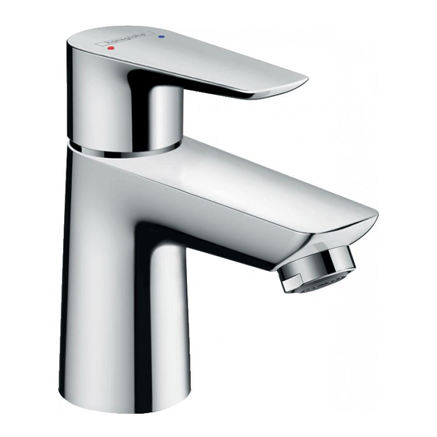 Змішувач для умивальника Hansgrohe Talis E 80 з донним клапаном Хром (71700000)