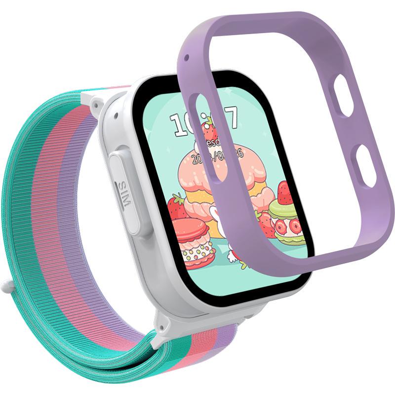 Смарт-годинник дитячий Gelius GP-PK008 Rainbow з GPS/4G White (98500) - фото 8