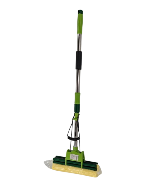 Швабра Stenson MH-2737 128х27 см. Зелено-желтый (30067323)