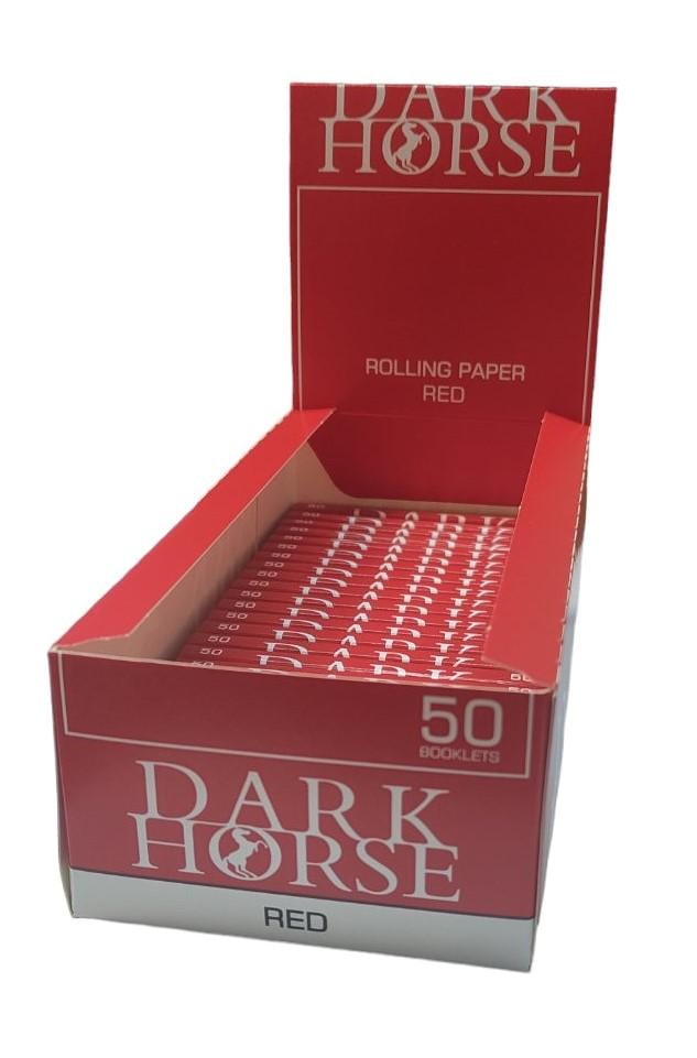 Половина блоку сигаретного паперу Dark Horse Red (3637)