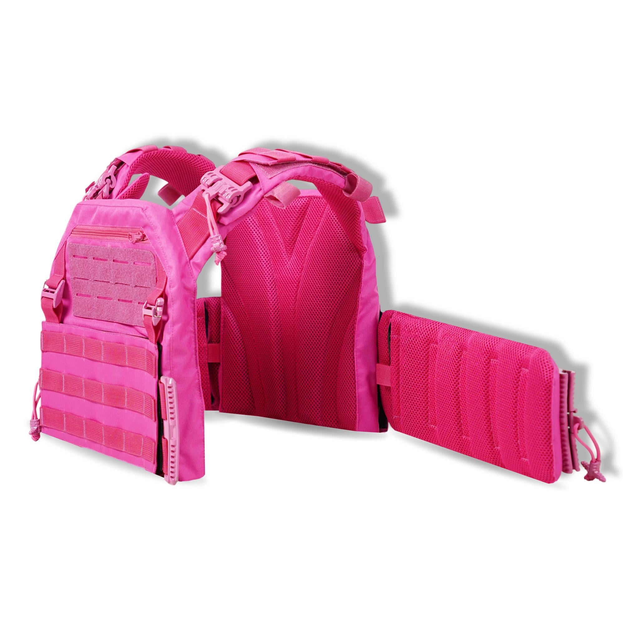 Плитоноска Kiborg GU Gen.2 с системой MOLLE Oxford 600D Розовый