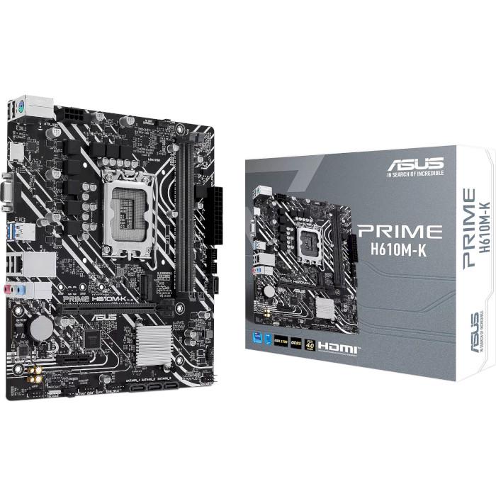 Материнська плата Asus PRIME H610M-K (13152188) - фото 4