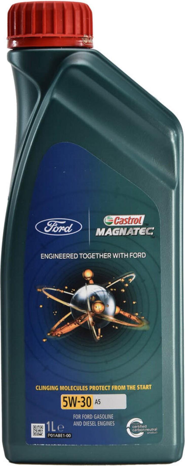 Моторное масло Castrol Magnatec Professional A5 5W-30 Ford 1 л - фото 1