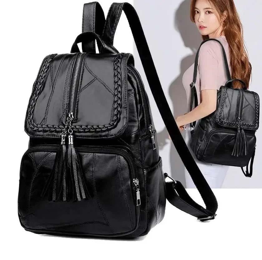 Женский рюкзак 36х26х12 см 12 л Черный (id_103349) - фото 3 Женский рюкзак 36х26х12 см 12 л Черный (id_103349) - фото 3