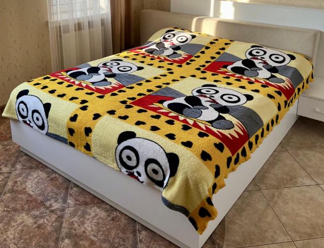 Плед UT Store PD01 Панда Жовтий (24946620)