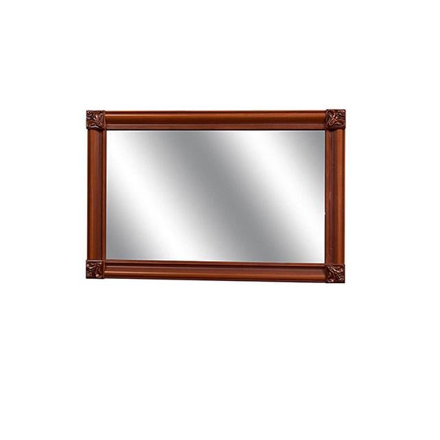 Зеркало Світ Меблів Лацио 1090х55х720 мм в спальню ДСП и МДФ Прованс темный