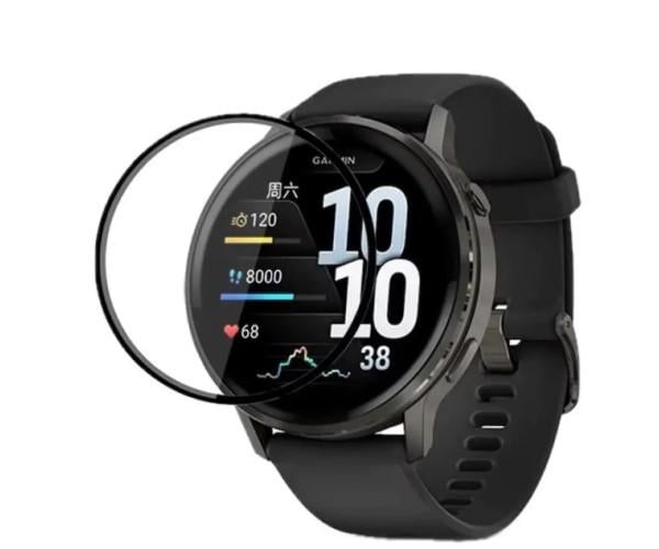 Скло протиударне захисне SoftGlass Full Cover P ммA для Garmin Venu 4 41 мм​ Black