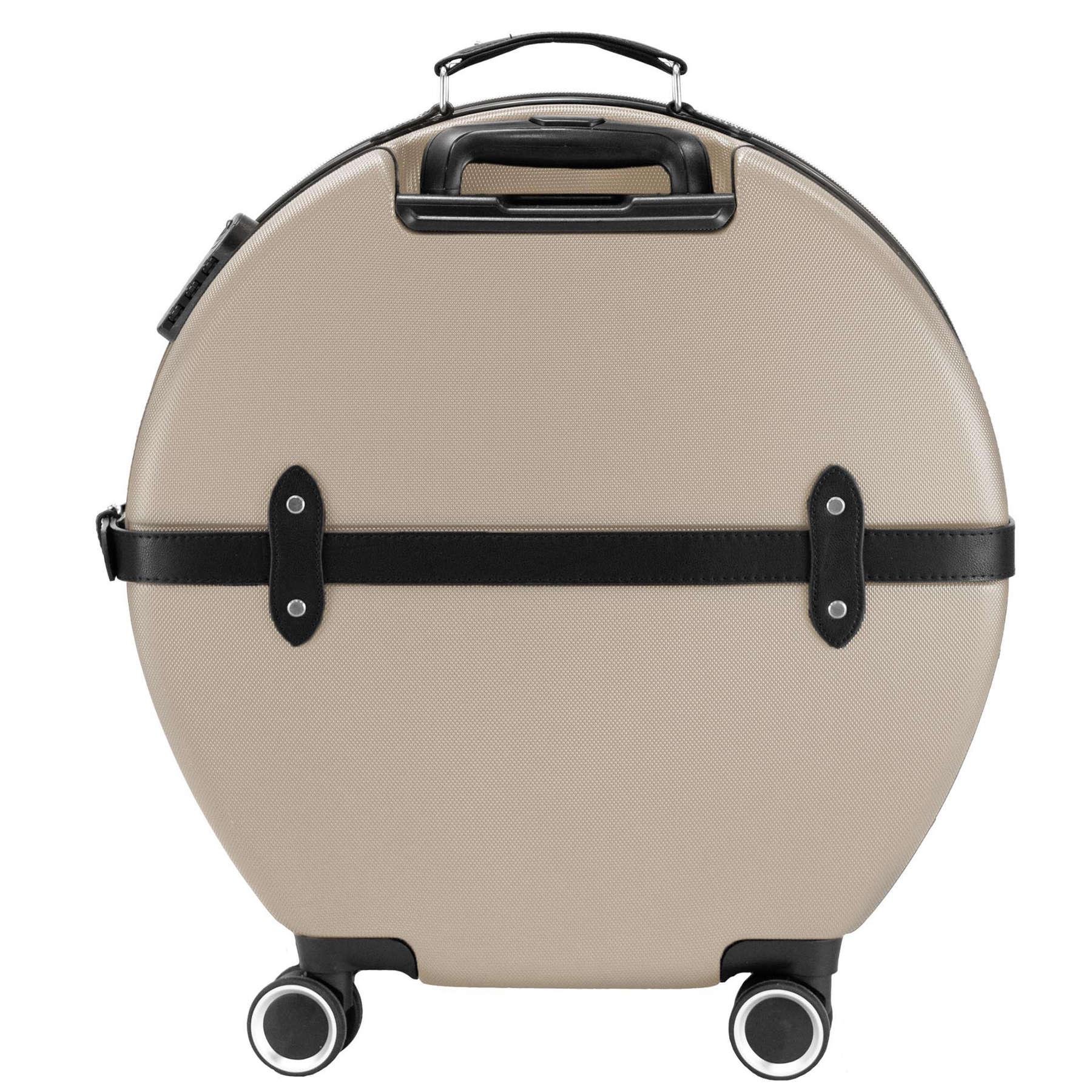 Чемодан малый ручная кладь SEMI LINE 20" ABS-Plastic S Champagne/Black (T5674-2) - фото 5