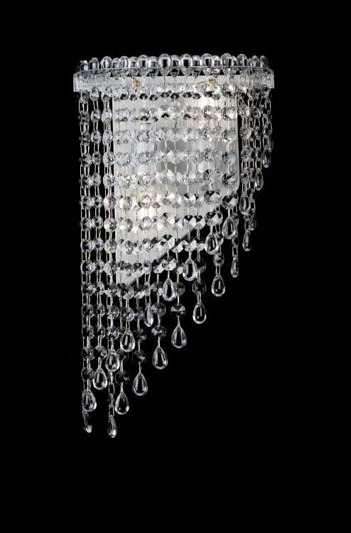 Хрустальное бра Ray B81012L/2 WT+SL (IR005295)