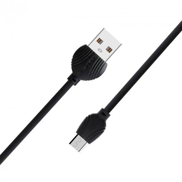 Кабель для зарядки Awei CL-61 Micro-Usb 1 м Black (580717) - фото 2