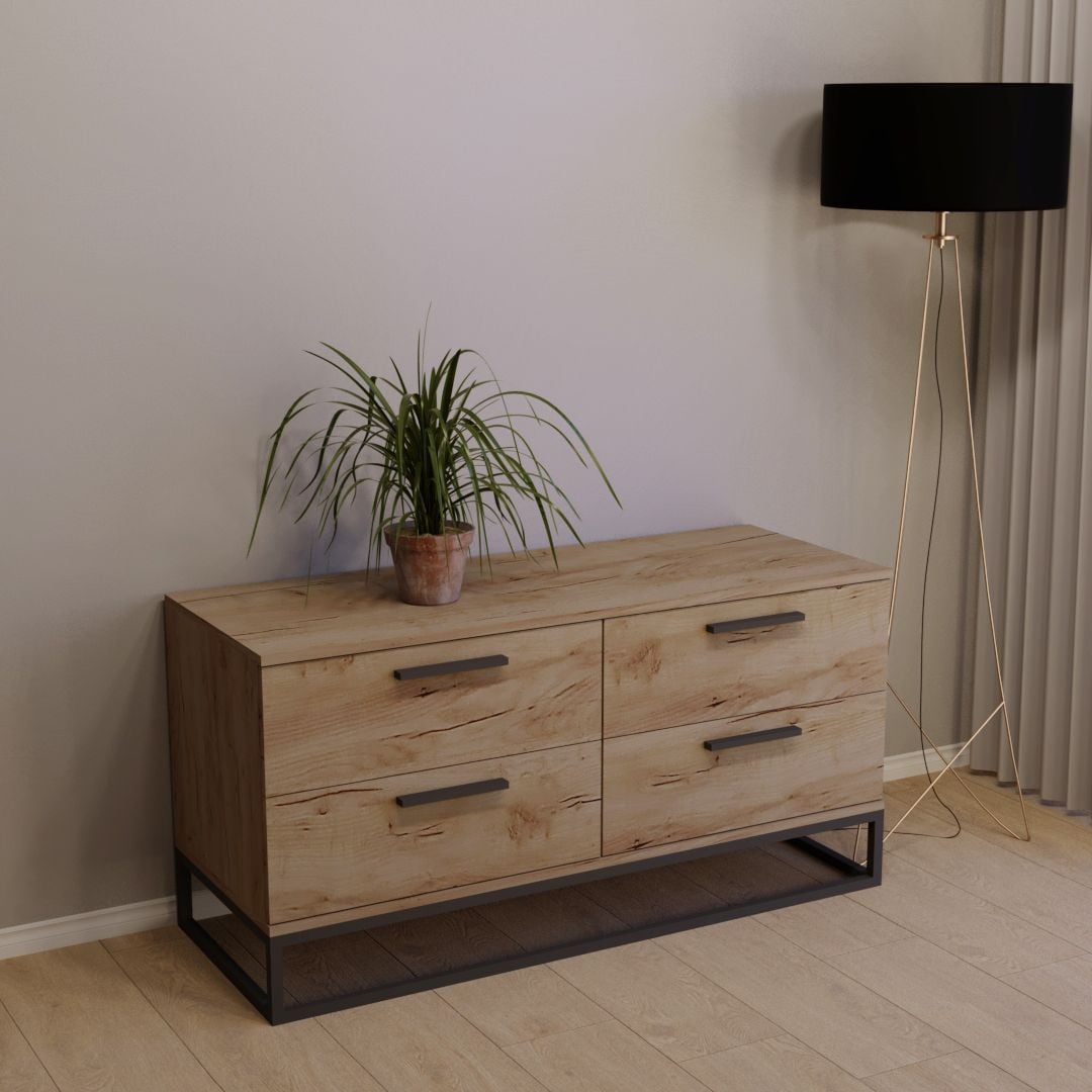 Комод Тиса Мебель 440 Дуб Тахо (9004051) Комод Тиса Мебель 440 Дуб Тахо (9004051)