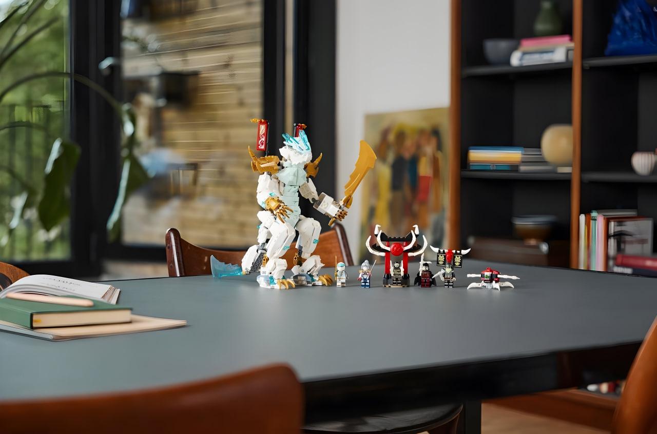 Конструктор Ninjago Крижаний дракон Зейна 1005 деталей (11086) - фото 5