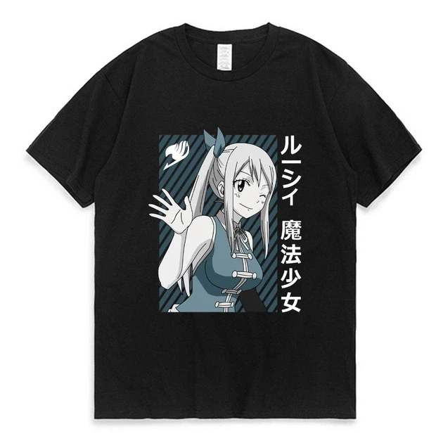 Футболка мужская Хвост Феи/Люси OS Черный (AnimeT1170)