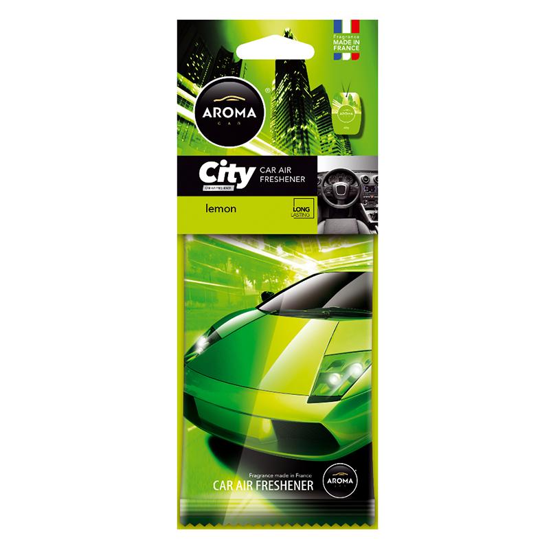 Ароматизатор Aroma Car City Card Lemon сухой