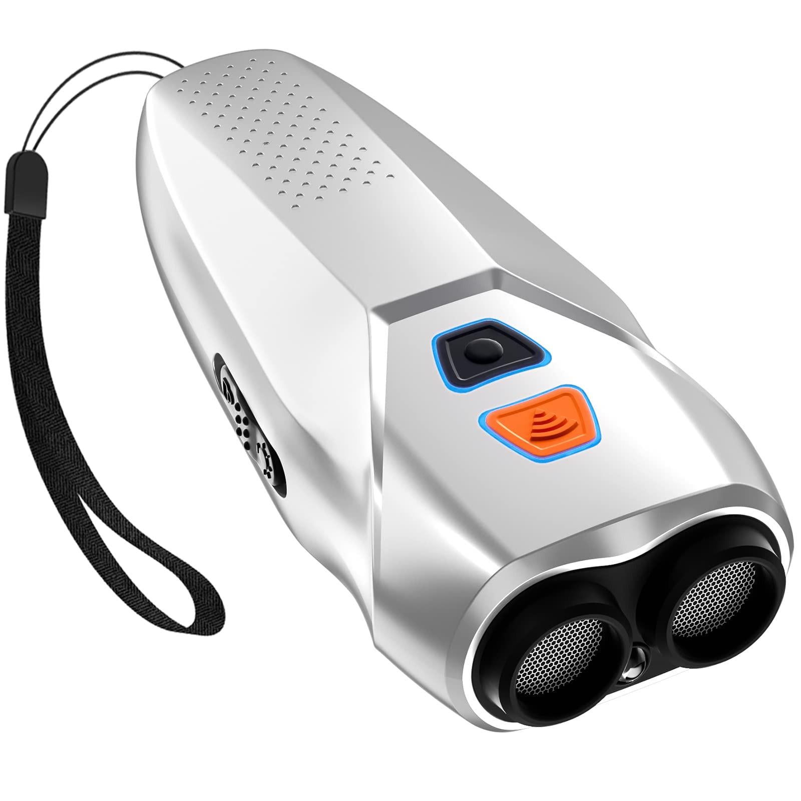 Відлякувач собак ультразвуковий A-plus Ultrasonic Dog Repeller із ліхтариком Silver (35048987)