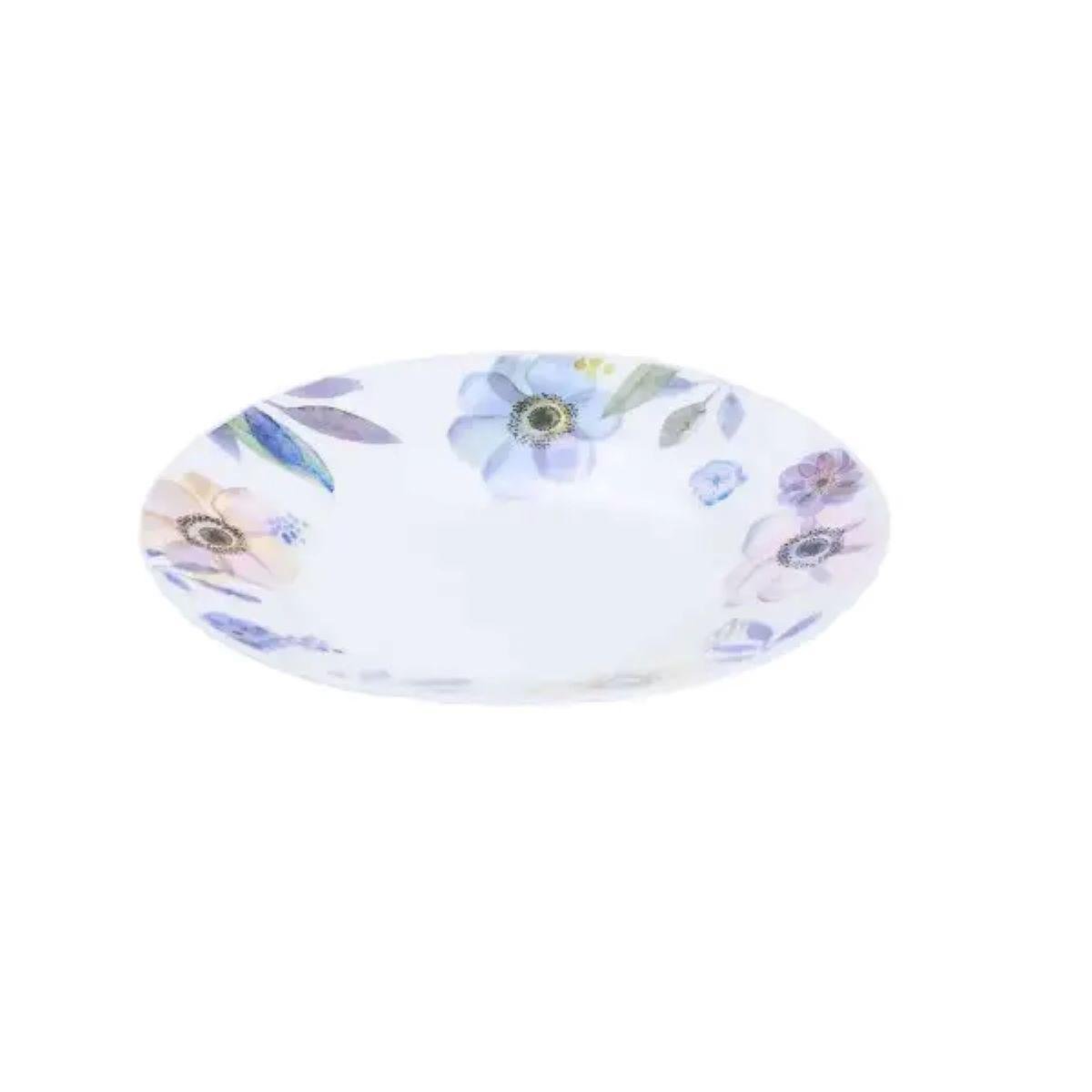 Столовий сервіз керамічний HP-7-717 на 6 персон 18 предметів Білий (A-033206) - фото 6