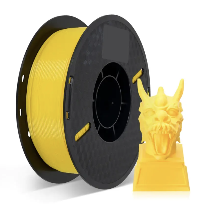 Пластик для 3D-принтера KINGROON PETG 1,75 мм 1 кг Желтый (HC096-Yellow)