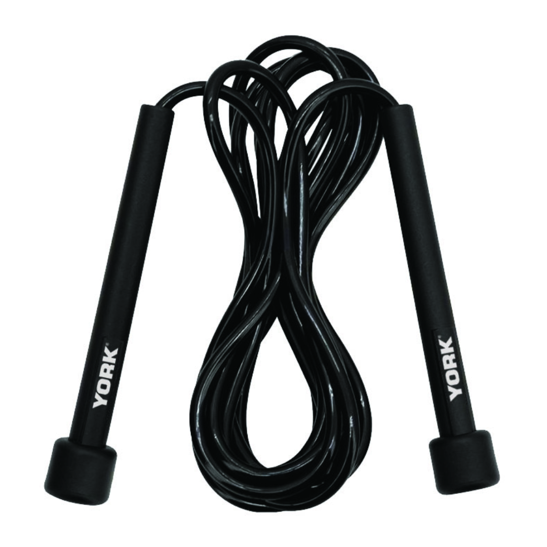 Скакалка York Fitness PVC із пластиковими ручками (3692)