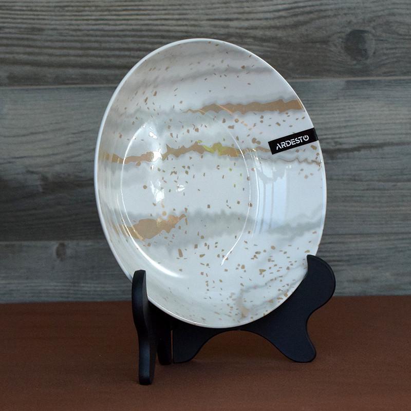 Набор посуды Ardesto Sparkle 24 пр. Золотой - фото 6