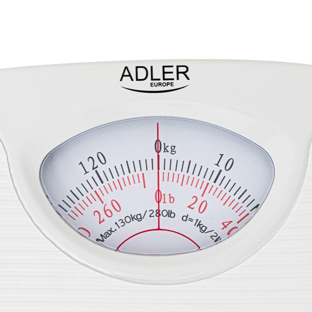 Весы напольные механические ADLER AD 8151 до 130 кг White - фото 3 Весы напольные механические ADLER AD 8151 до 130 кг White - фото 3