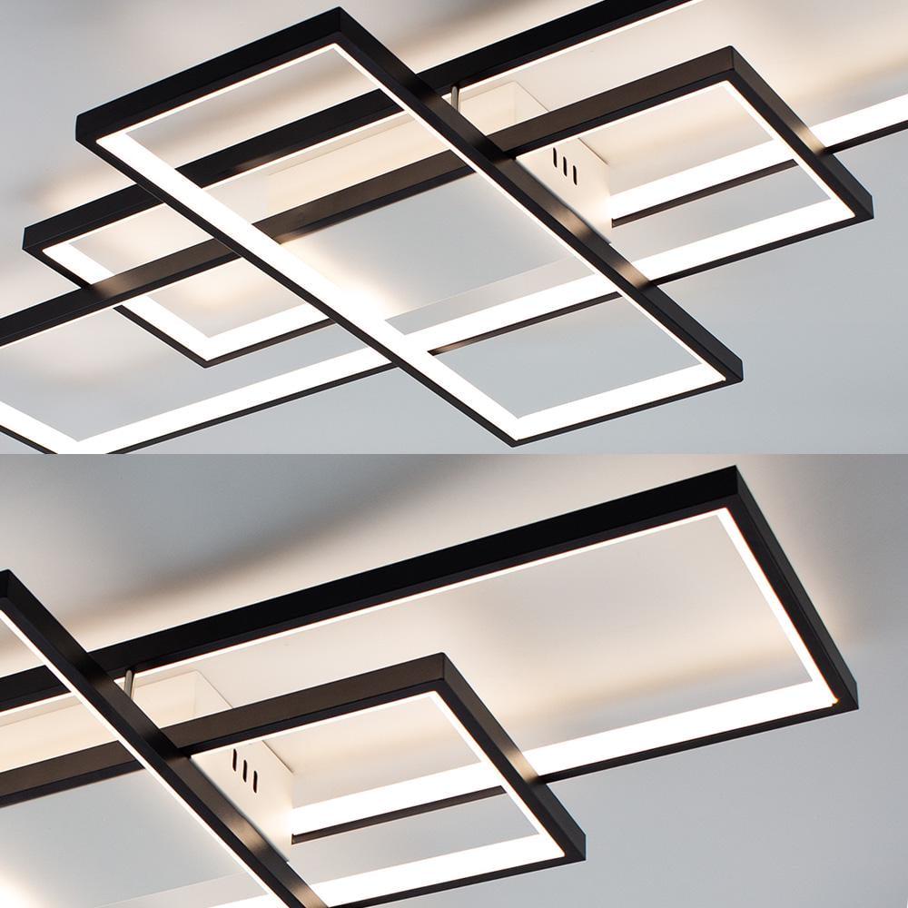 Люстра-смарт світлодіодна ESLLSE SVEN 3S 110 Вт 900x500x80 мм Чорно-білий (141-10553-01) - фото 10 Люстра-смарт світлодіодна ESLLSE SVEN 3S 110 Вт 900x500x80 мм Чорно-білий (141-10553-01) - фото 10