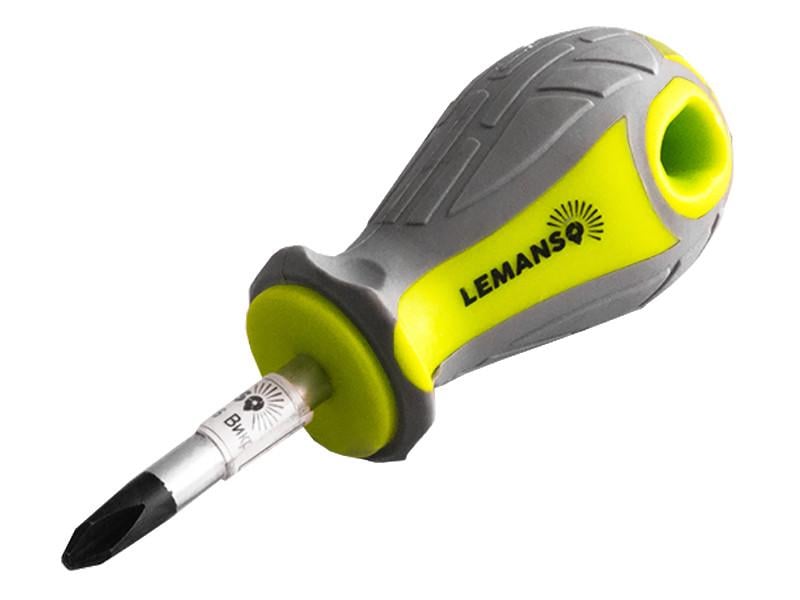 Отвертка Lemanso LTL40006 с крестовым шлицем Phillips РН2x38мм