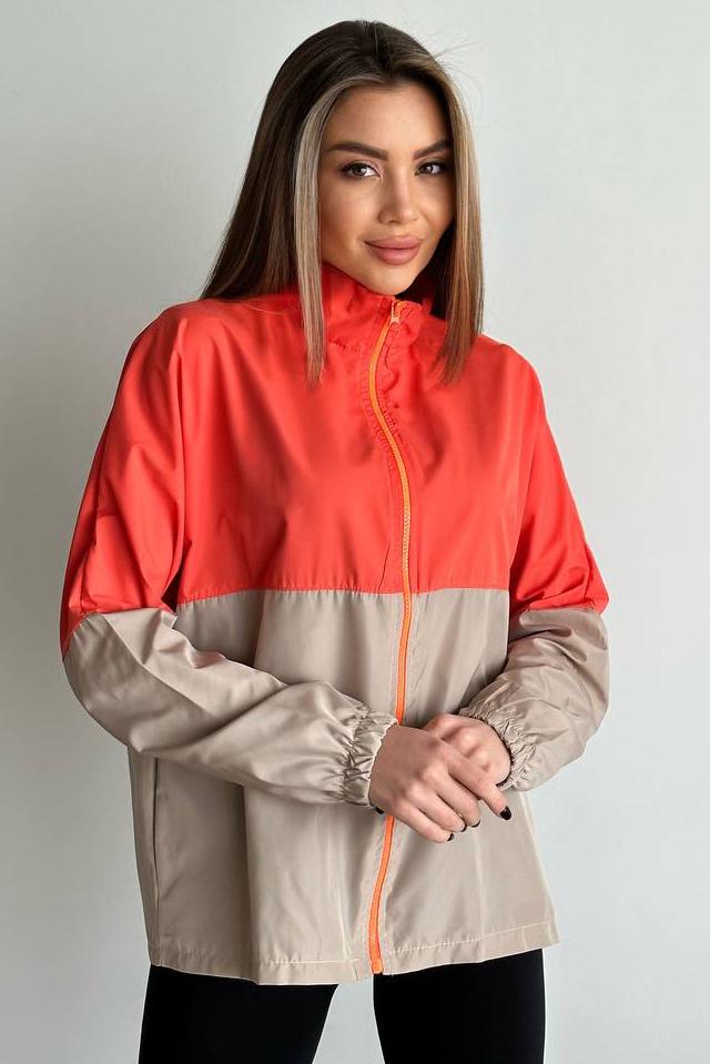 Вітровка жіноча L-XL Помаранчевий (174196)
