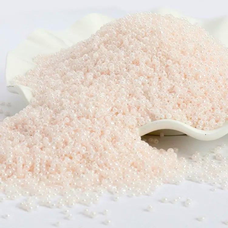 Бисер Блестящий 2 мм 50 г Пудровый (БР0002л03)