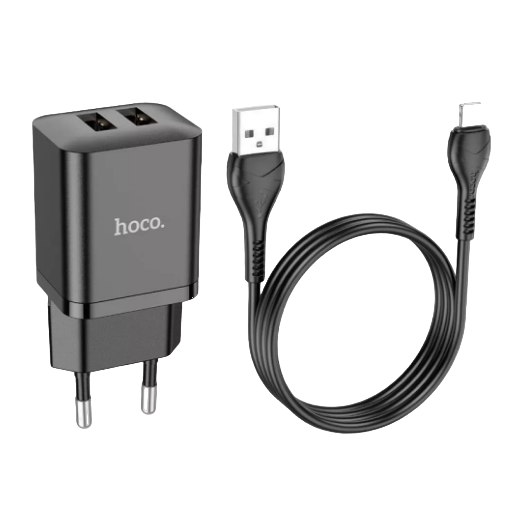 Зарядное устройство сетевое Hoco N25 Maker 35W Black (384440001)