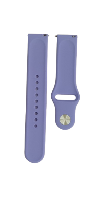 Ремешок для часов силиконовый 20х175 мм Elegant purple (3196) - фото 2 Ремешок для часов силиконовый 20х175 мм Elegant purple (3196) - фото 2