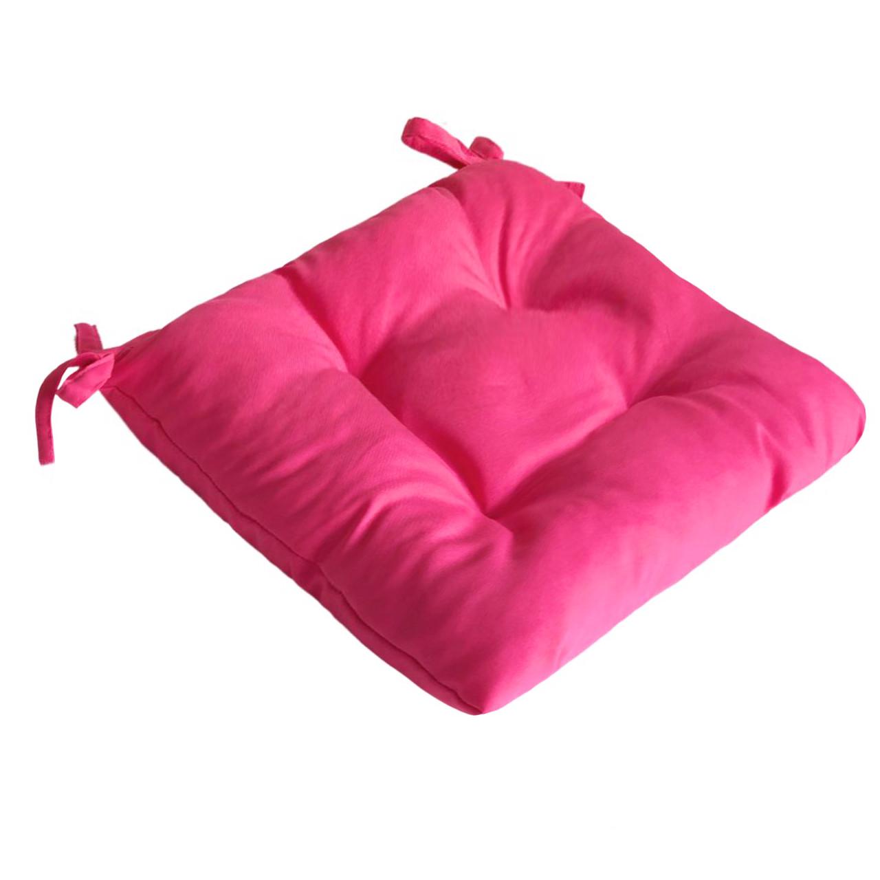 Подушка для стула/кресла/табурета 40x40x8 см Розовый (2087548768) - фото 2 Подушка для стула/кресла/табурета 40x40x8 см Розовый (2087548768) - фото 2