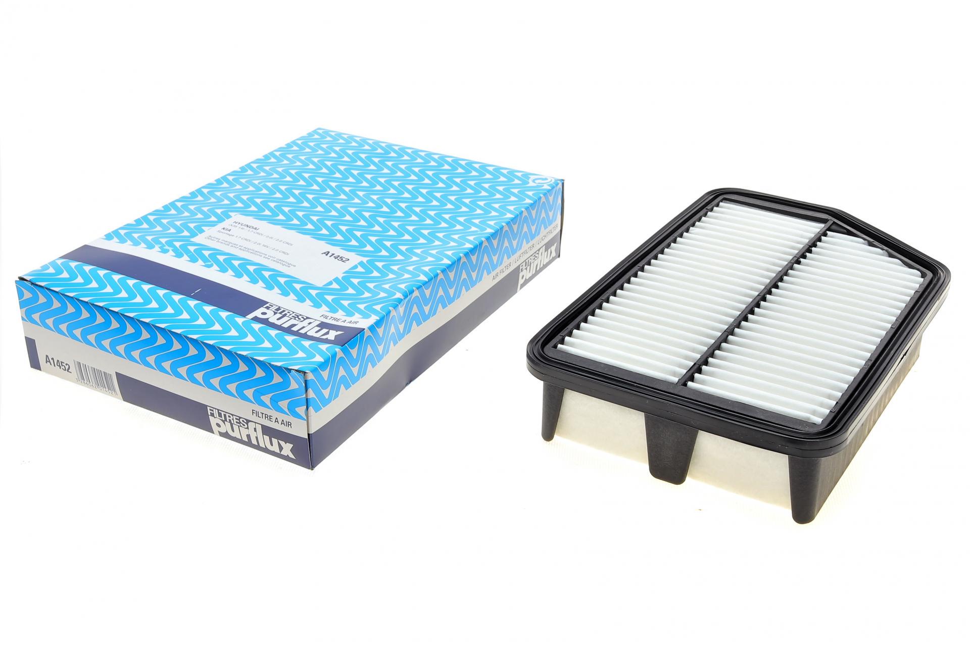 Фильтр воздушный PURFLUX для Hyundai I40 1,7/2,0 CRDI 11-/Kia Sportage 1,6-2,0 10- (A1452)