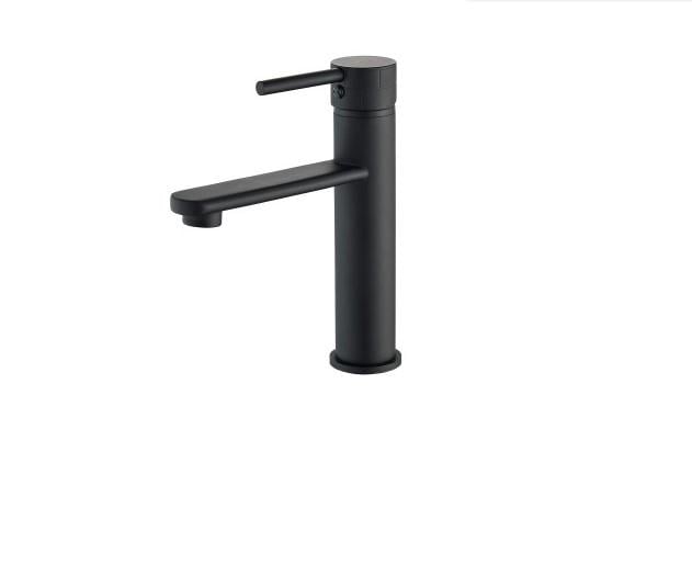 Чорний змішувач для раковини зовнішнього монтажу Nett VB-99